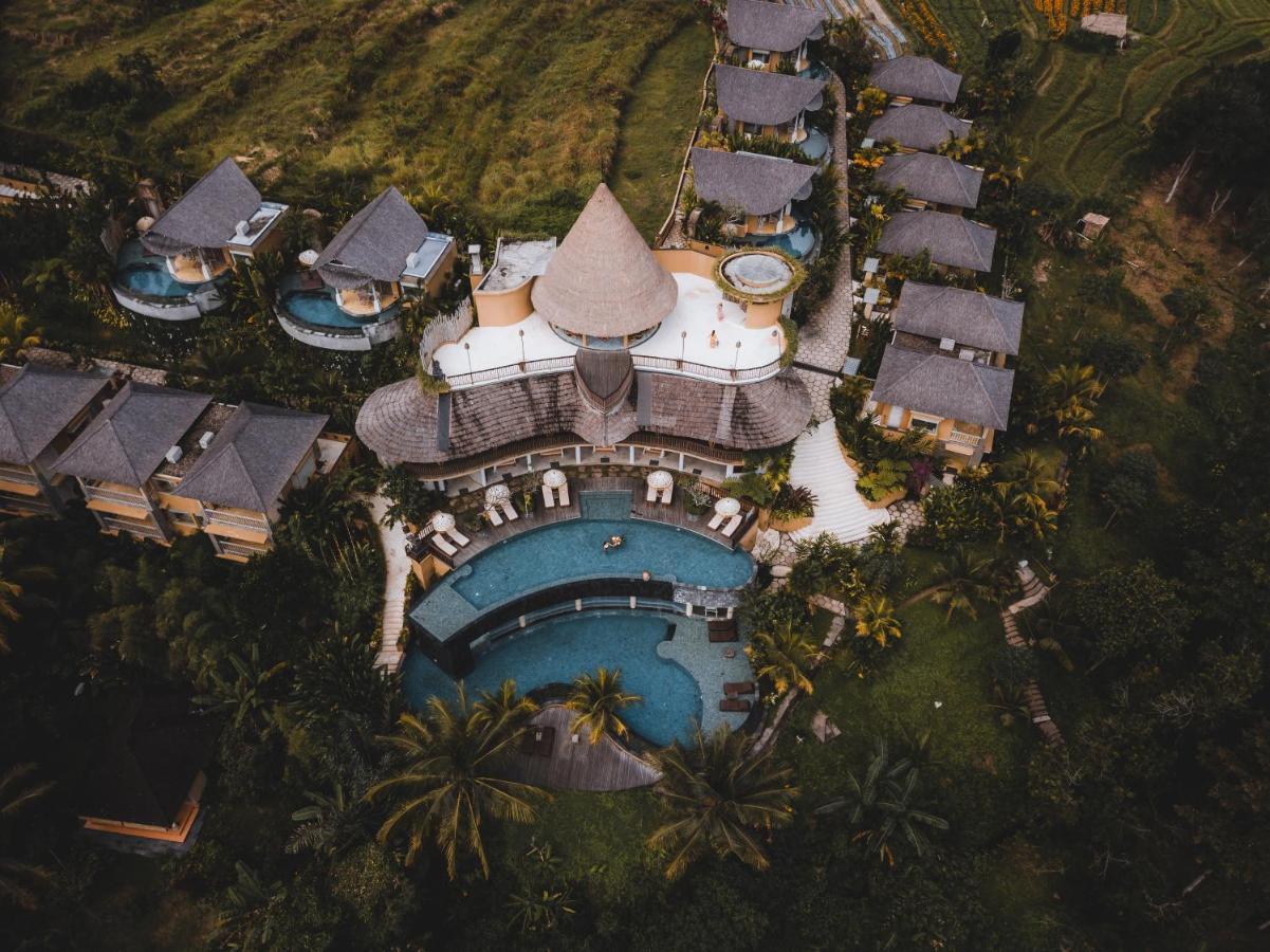 Wapa Di Ume Sidemen Hotel Sidemen  Buitenkant foto Aerial view of the resort