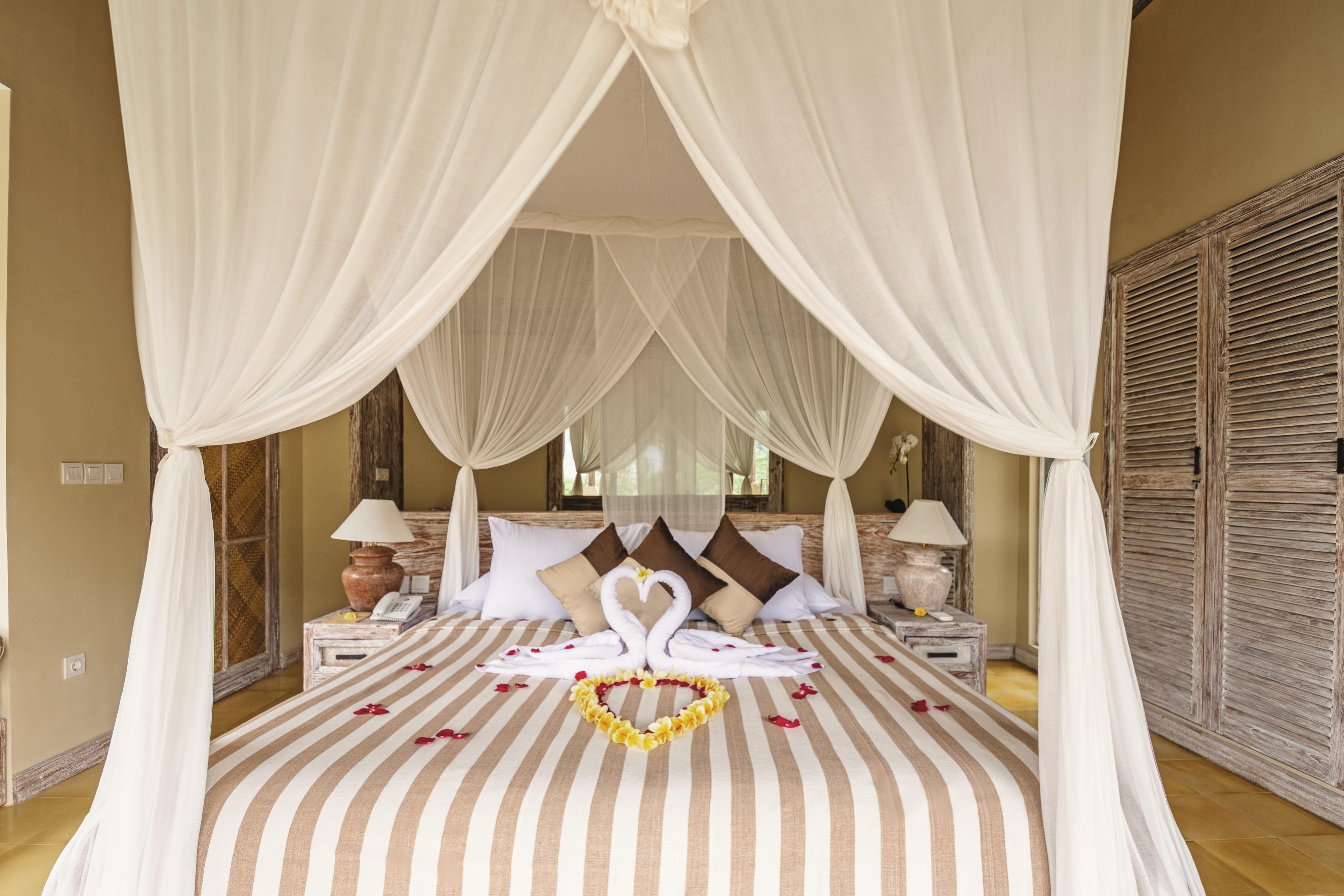 Wapa Di Ume Sidemen Hotel Sidemen  Buitenkant foto A bed with a mosquito net