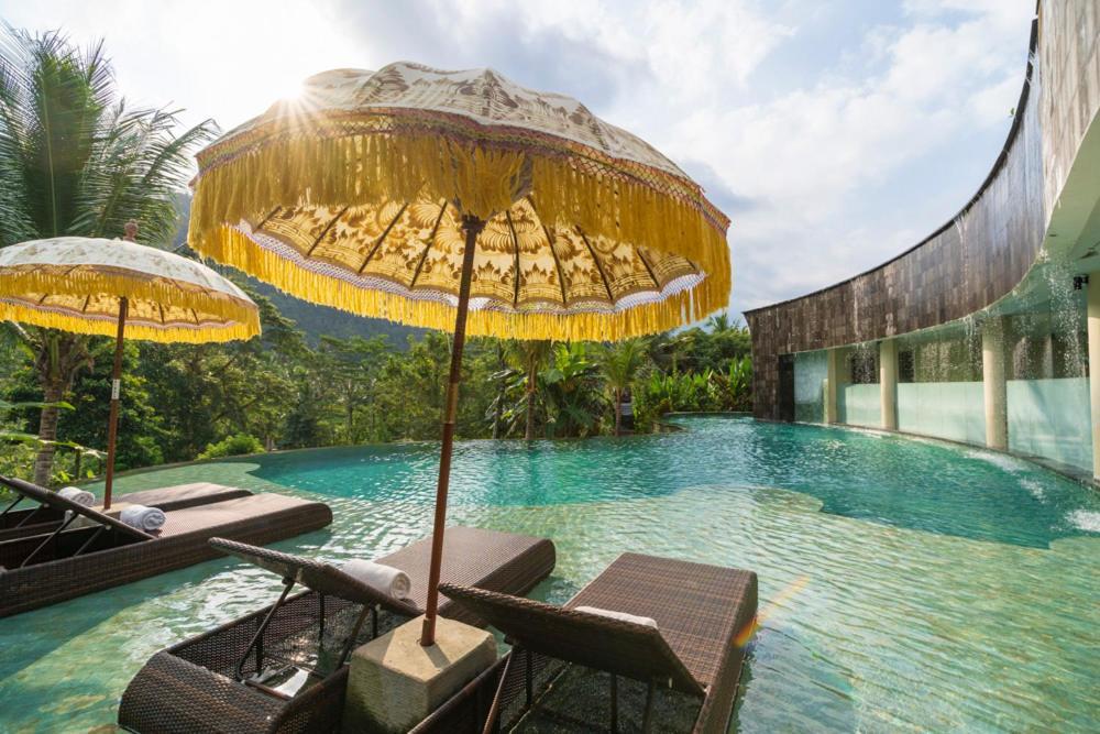 Wapa Di Ume Sidemen Hotel Sidemen  Buitenkant foto The swimming pool at the resort