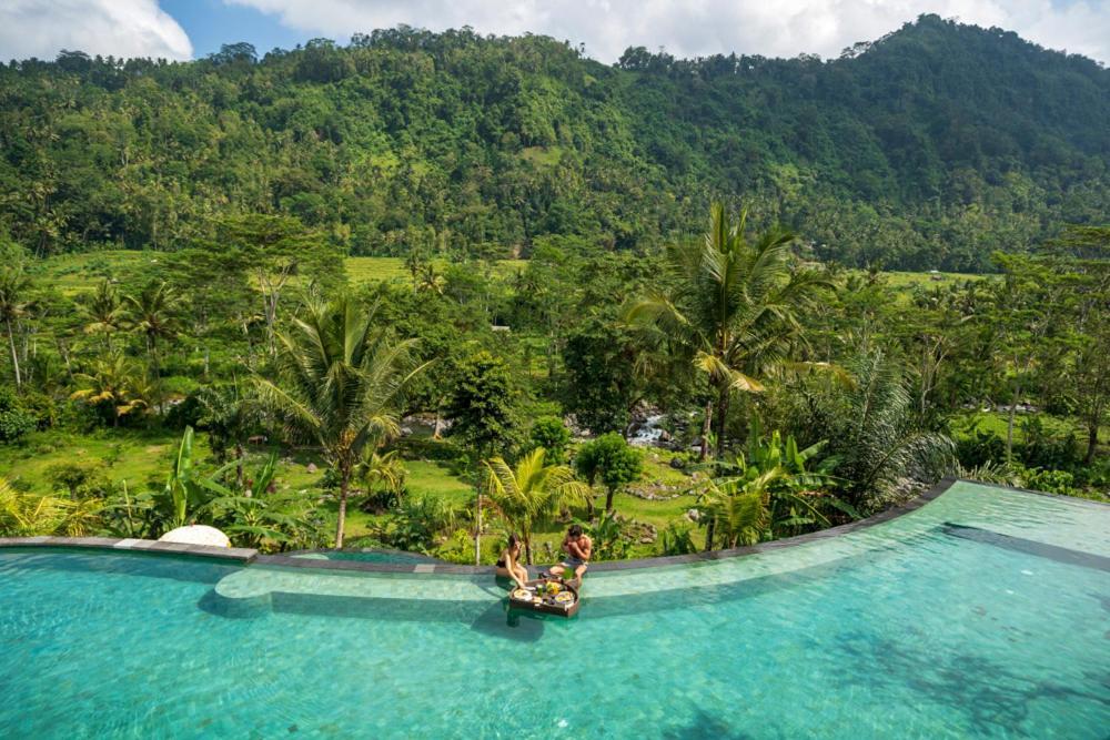 Wapa Di Ume Sidemen Hotel Sidemen  Buitenkant foto The resort's infinity pool