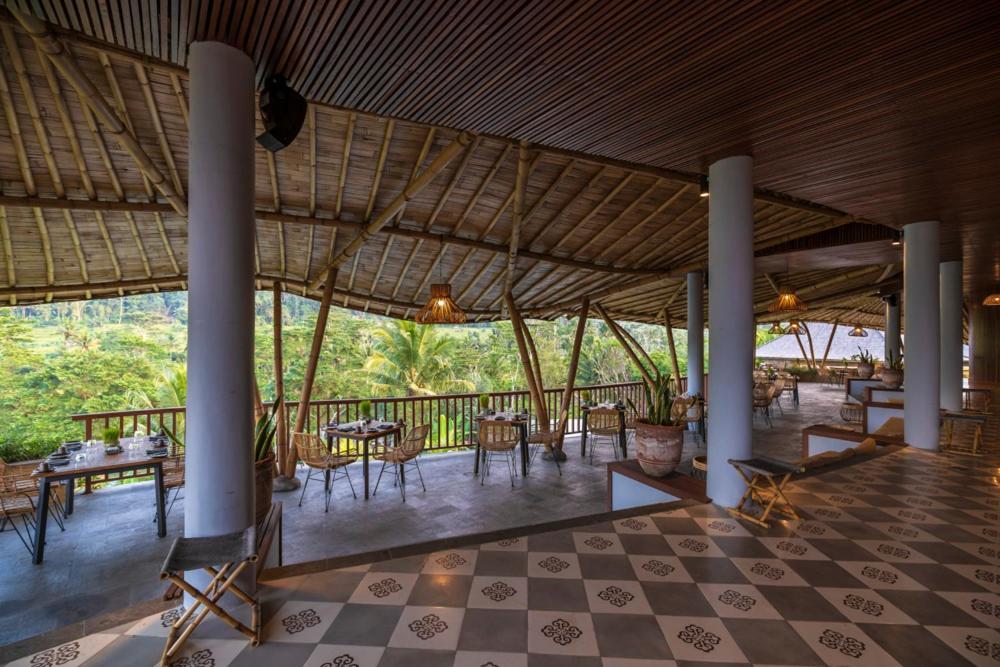Wapa Di Ume Sidemen Hotel Sidemen  Buitenkant foto The restaurant at the resort