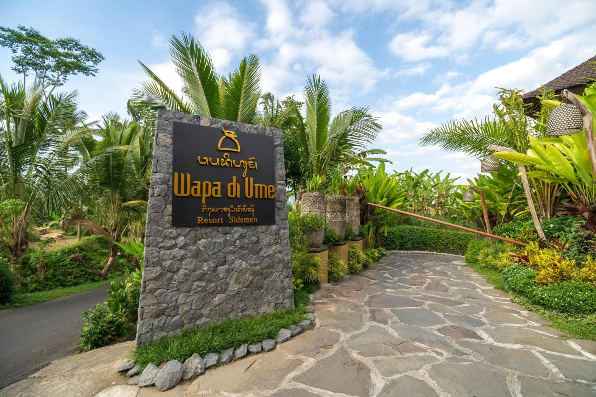 Wapa Di Ume Sidemen Hotel Sidemen  Buitenkant foto Entrance to the resort
