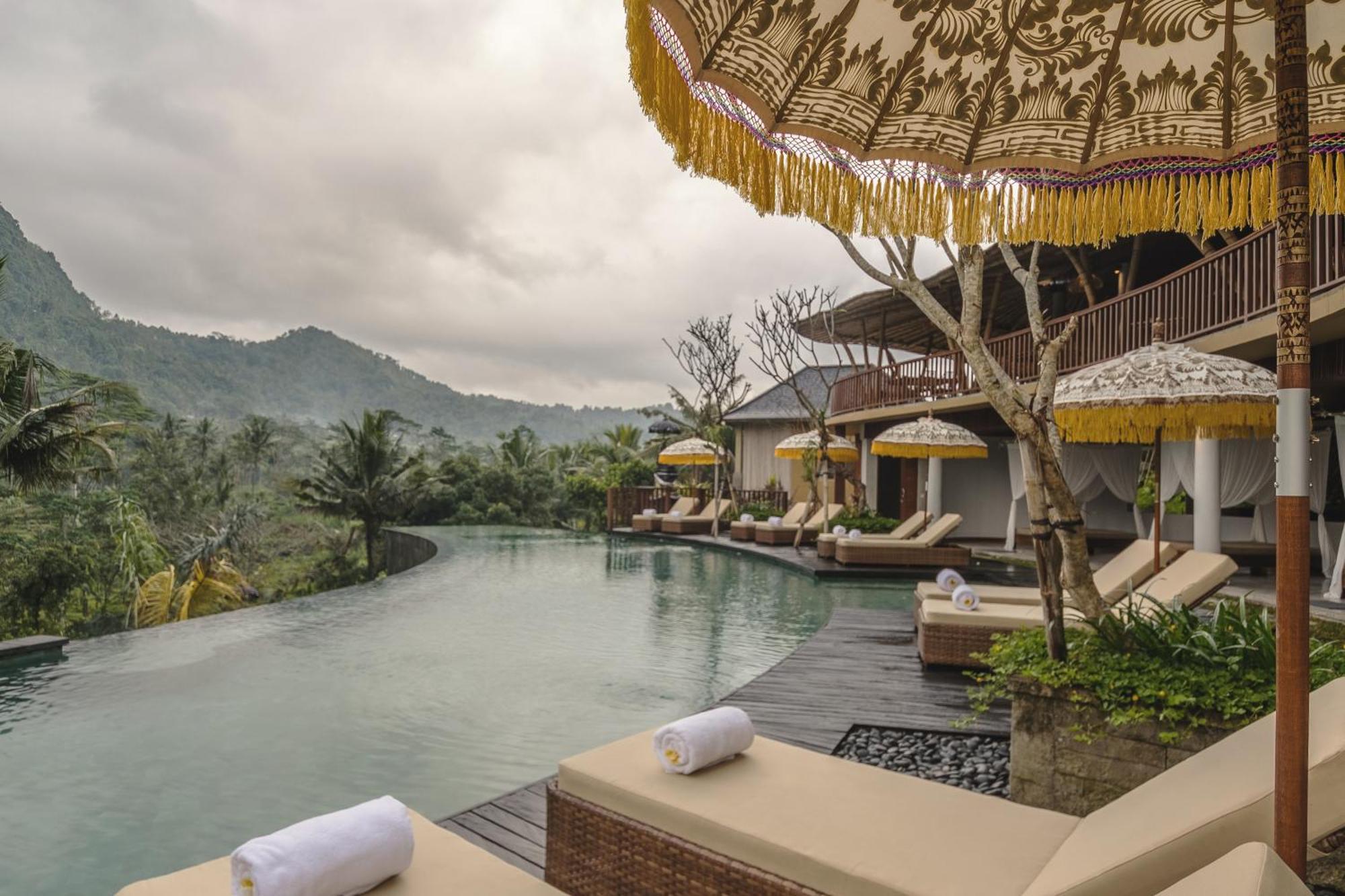 Wapa Di Ume Sidemen Hotel Sidemen  Buitenkant foto The resort's pool