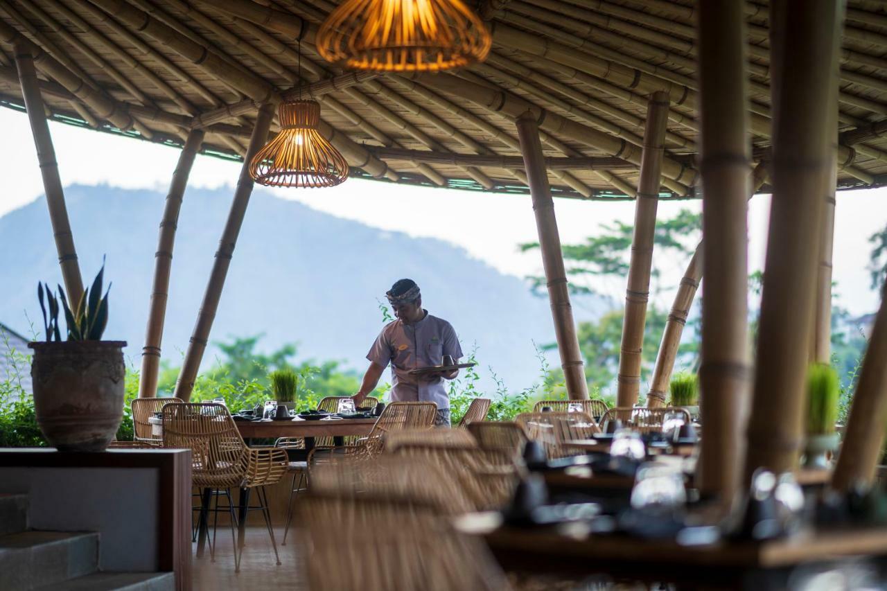 Wapa Di Ume Sidemen Hotel Sidemen  Buitenkant foto The restaurant at the retreat